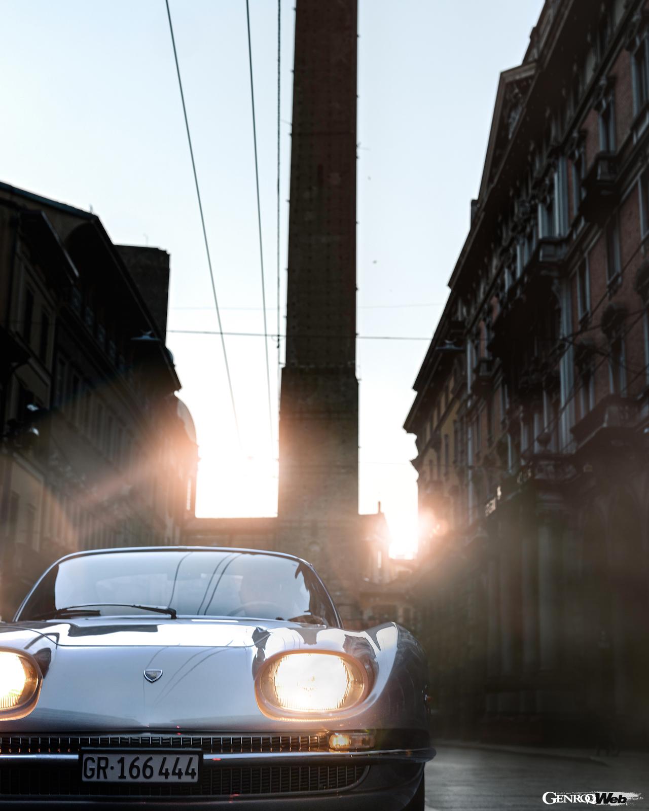 ランボルギーニ 350GTのフロントビュー