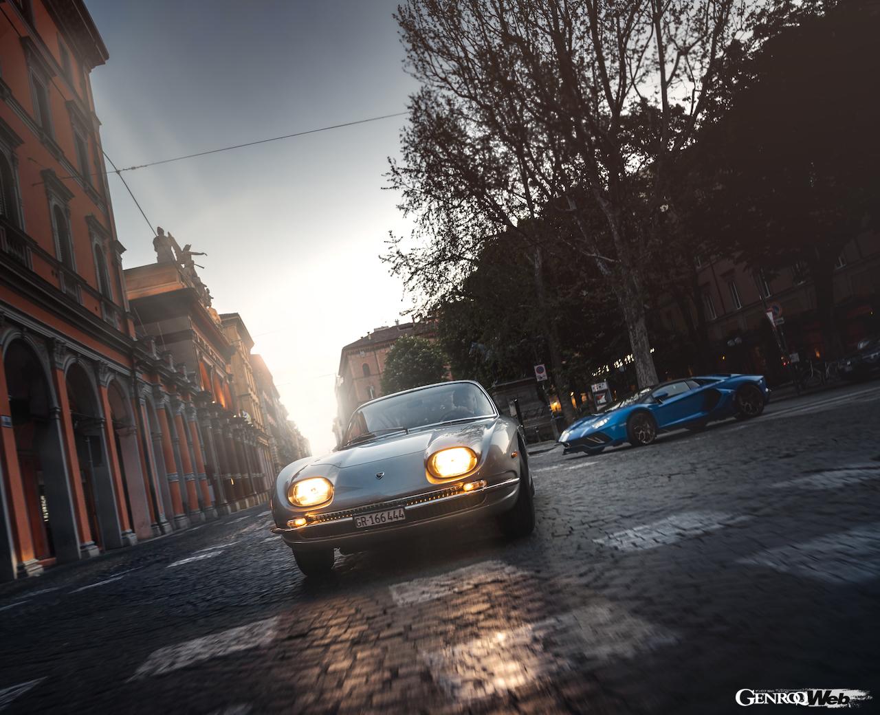 ランボルギーニ 350GTのフロントビュー