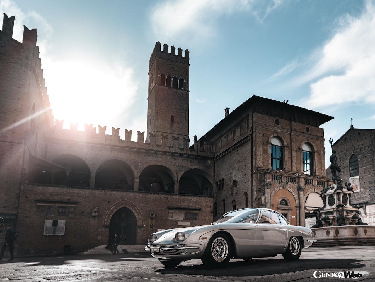 ランボルギーニ 350GTのフロントビュー