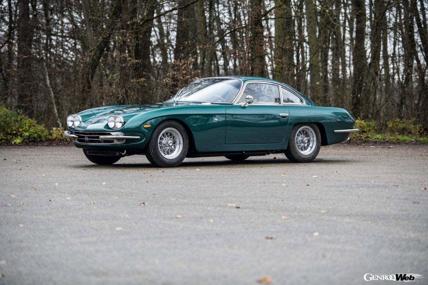 ランボルギーニ 400GTのフロントビュー