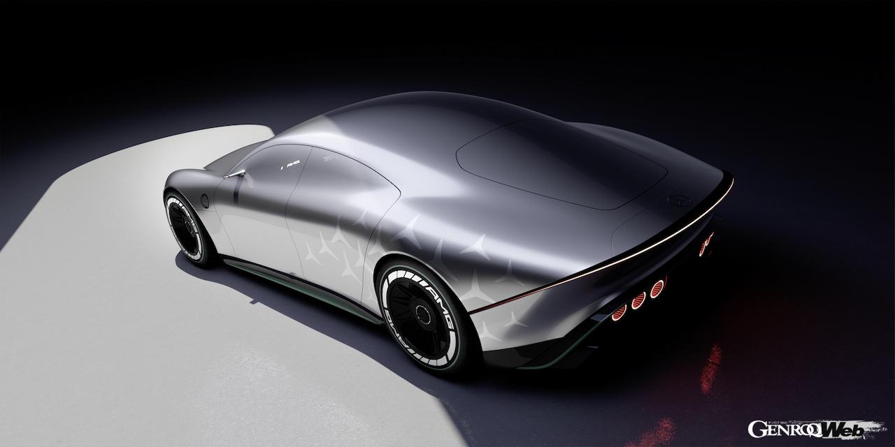 メルセデスAMGのコンセプトカー、Vision AMG。リヤビュー