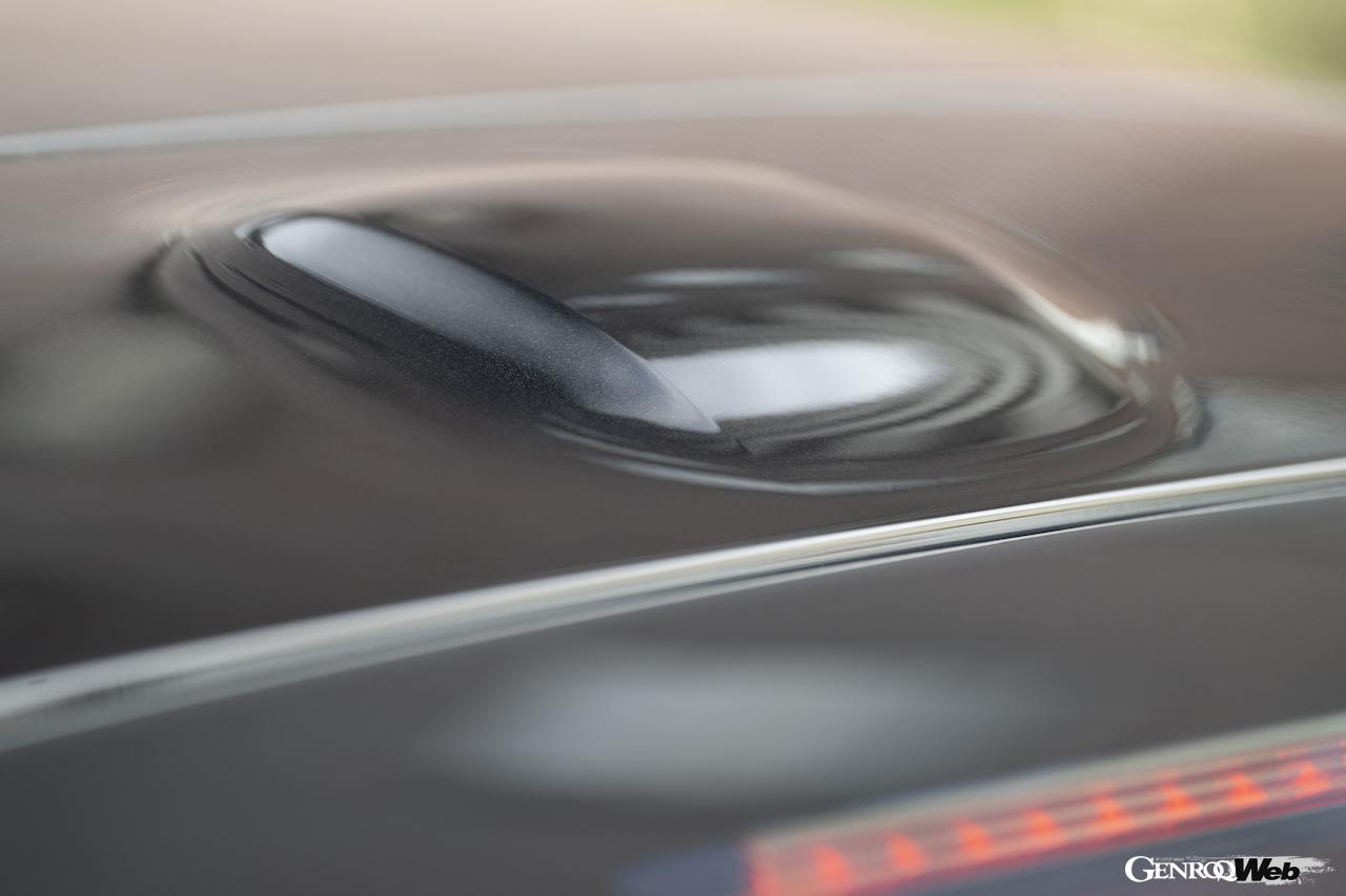 メルセデス・ベンツの条件付き自動運転システム「ドライブパイロット」を搭載するSクラス。ルーフ