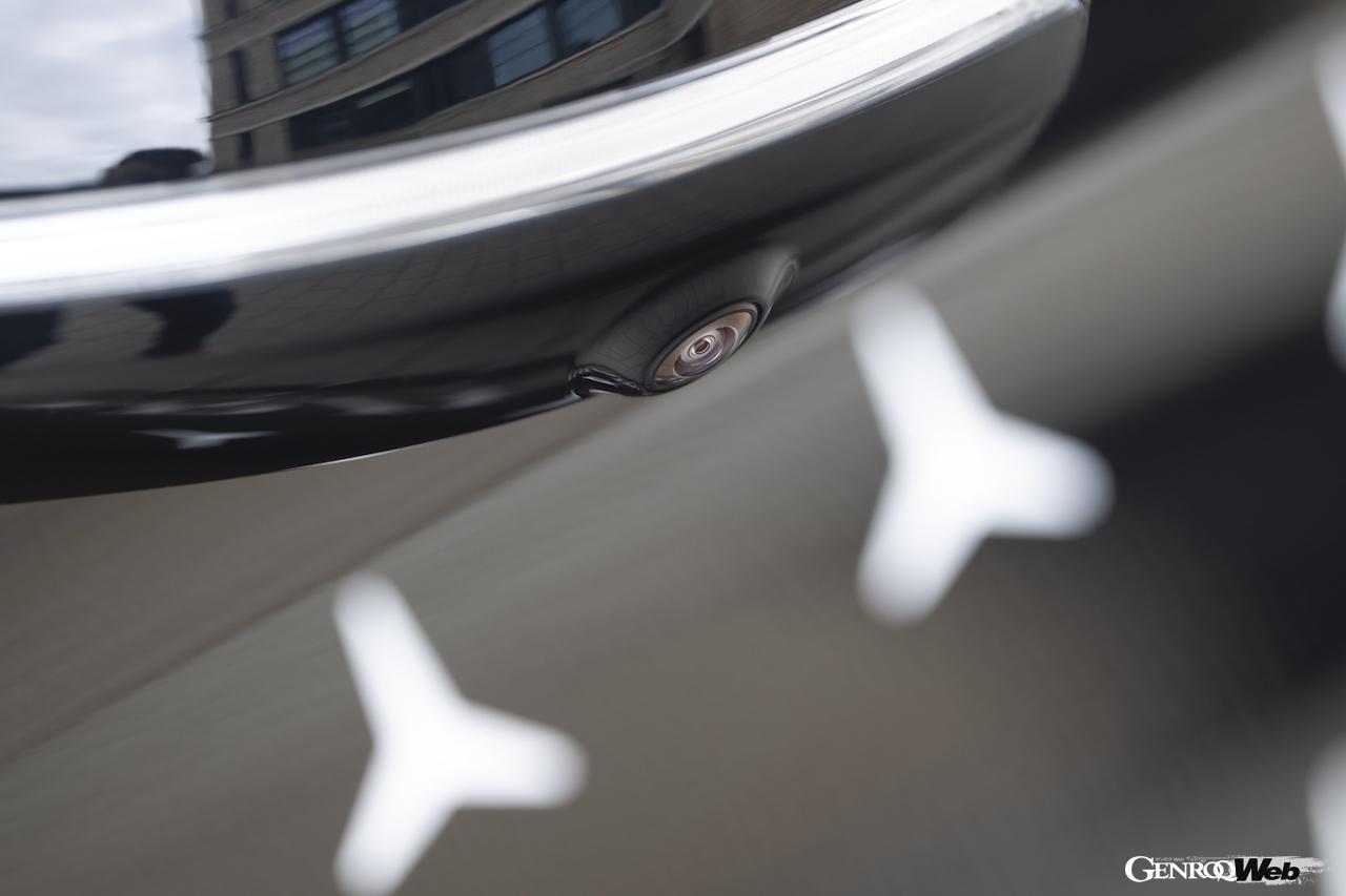 メルセデス・ベンツの条件付き自動運転システム「ドライブパイロット」を搭載するSクラス。カメラやセンサー類