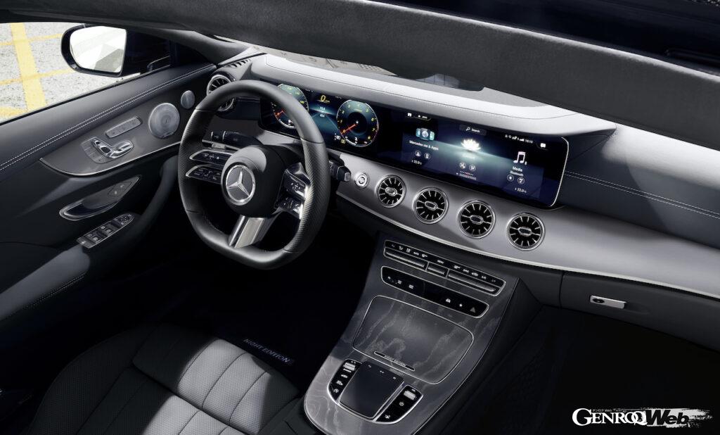 メルセデス・ベンツ Eクラス “ナイトエディション”のインテリア