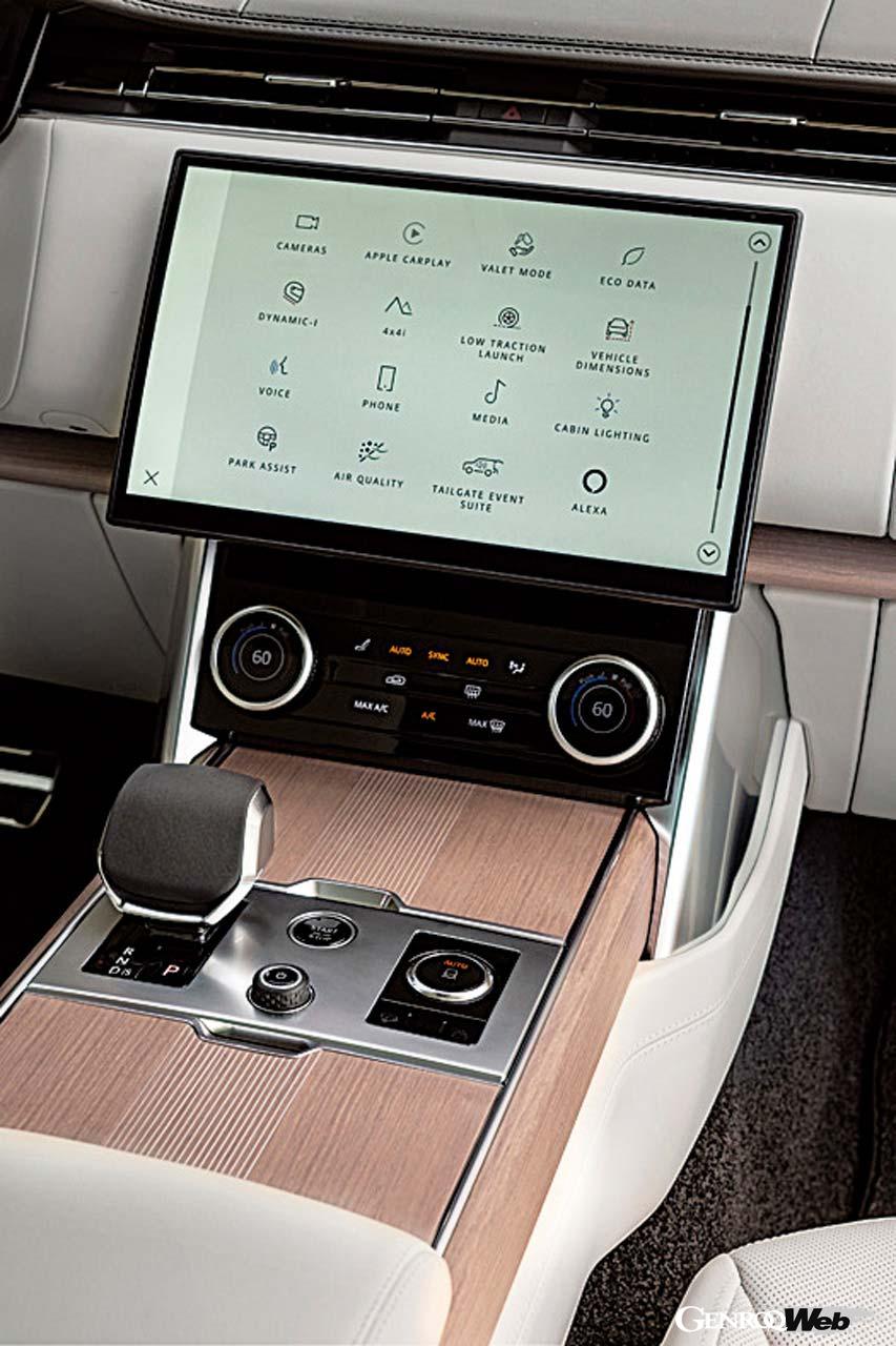 13.1インチのフローティング式フルHDタッチスクリーン