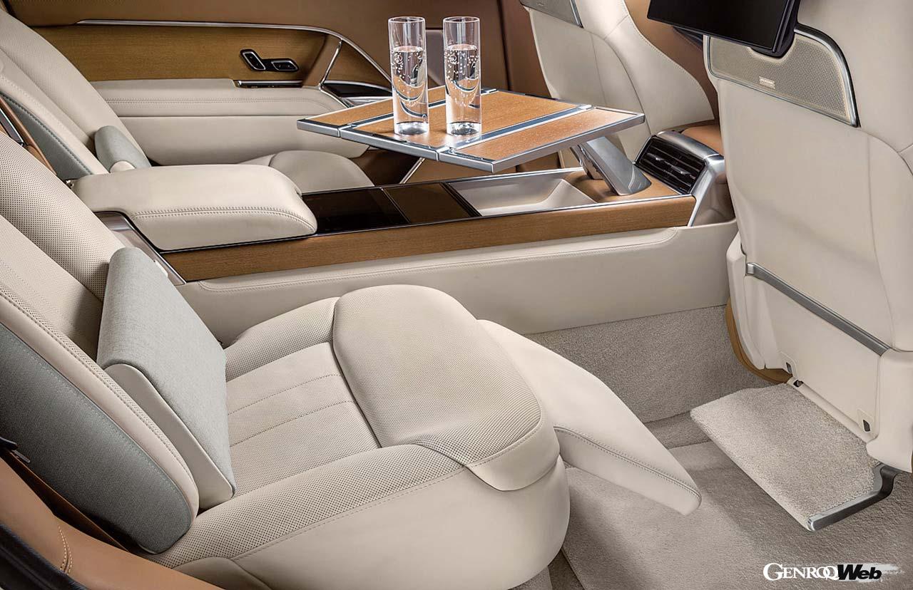 新型レンジローバーのインテリア