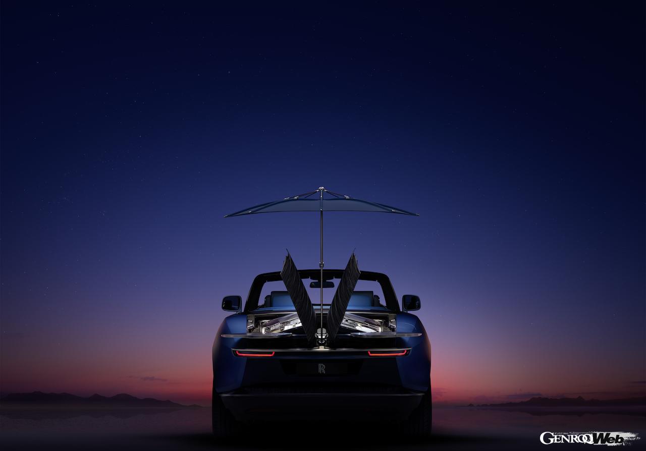 2021年製ロールス・ロイス ボート・テイル。リヤデッキオープン