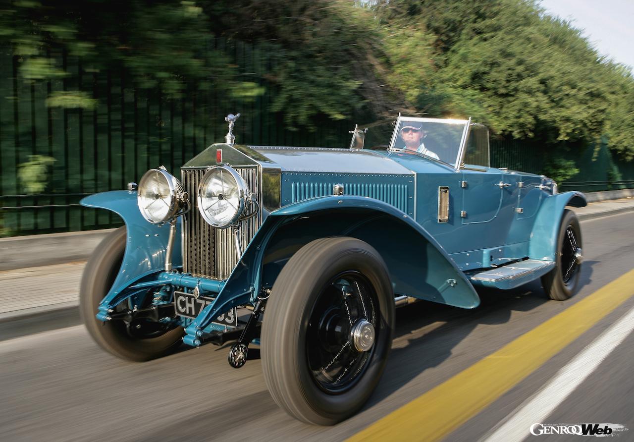 1928年製ロールス・ロイス 17EX。フロントビュー