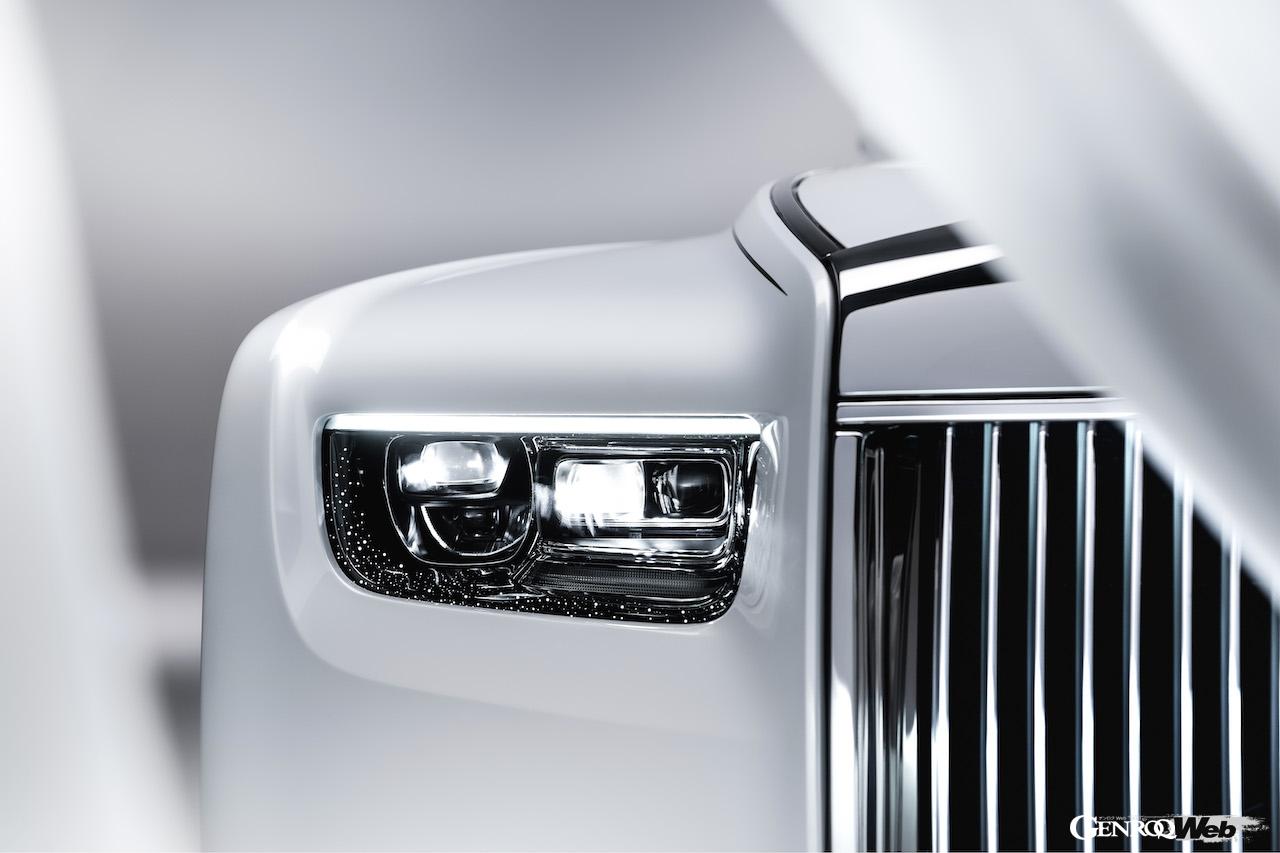 改良新型ロールス・ロイス ファントム エクステンデッド プラチーノのヘッドランプ