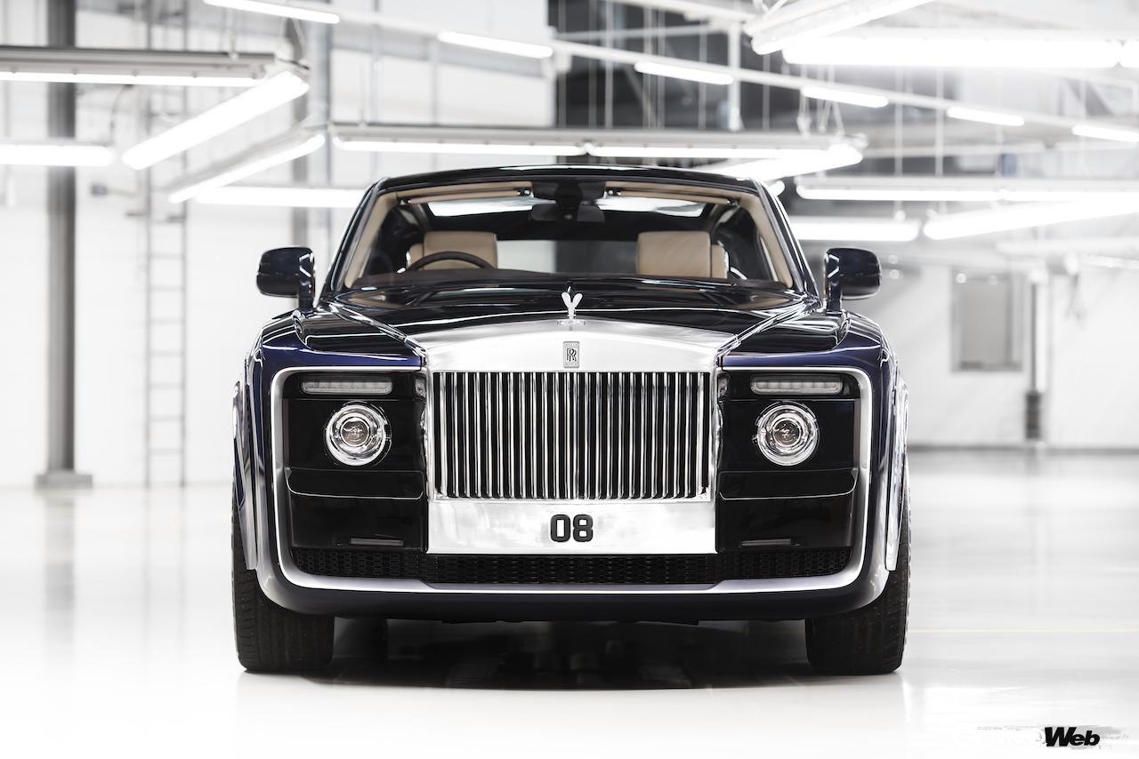 2017年製ロールス・ロイス スウェプテイル。フロント