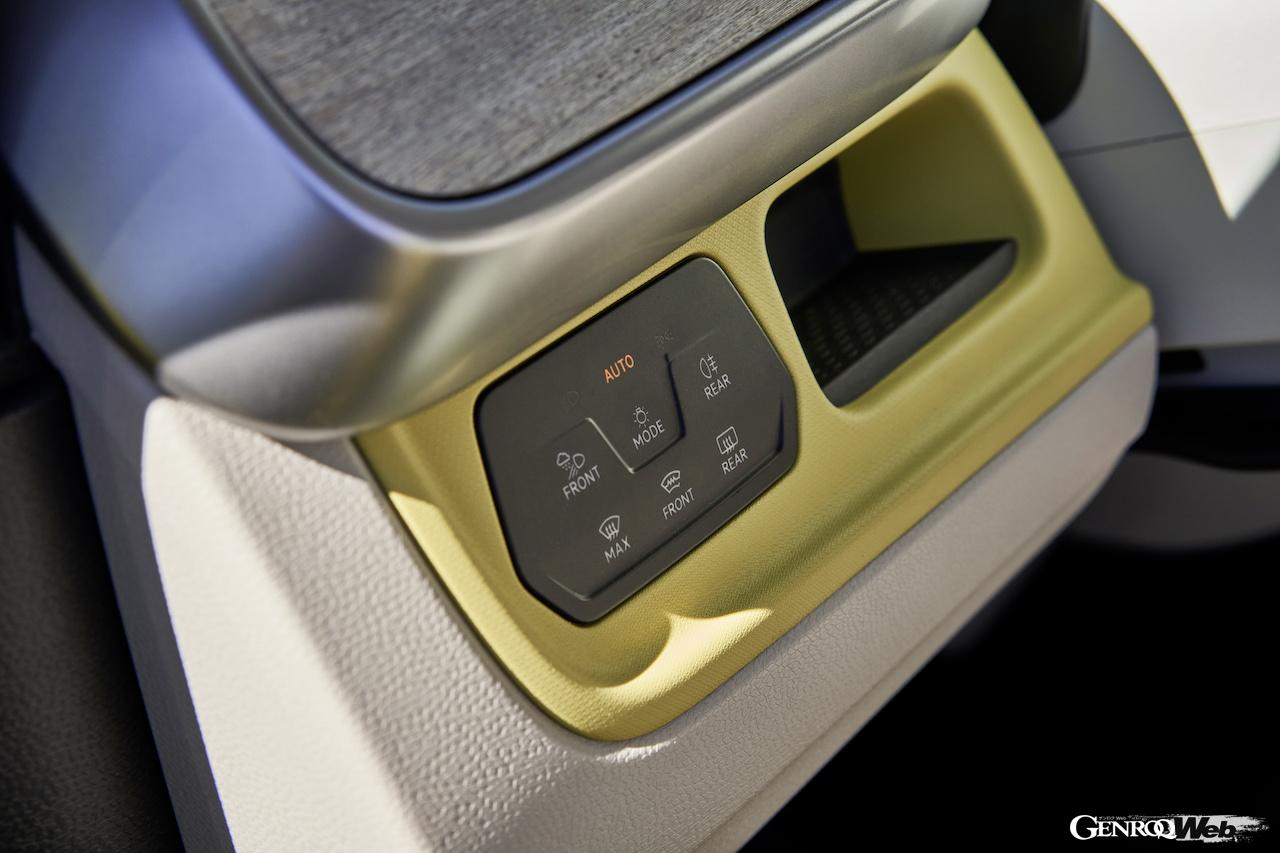 フォルクスワーゲン ID.Buzzのスイッチパネル