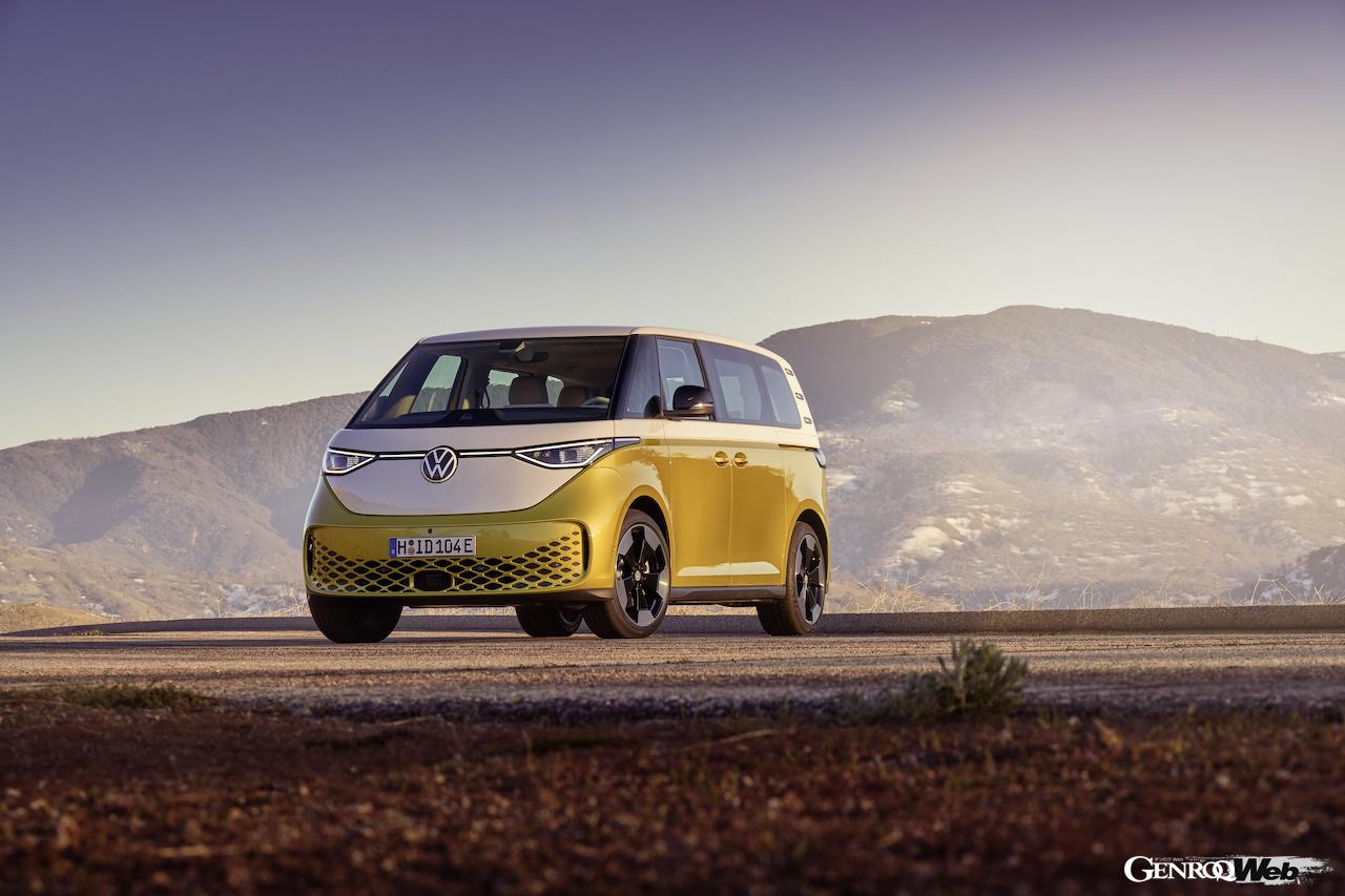 フォルクスワーゲン ID.Buzz。フロントビュー