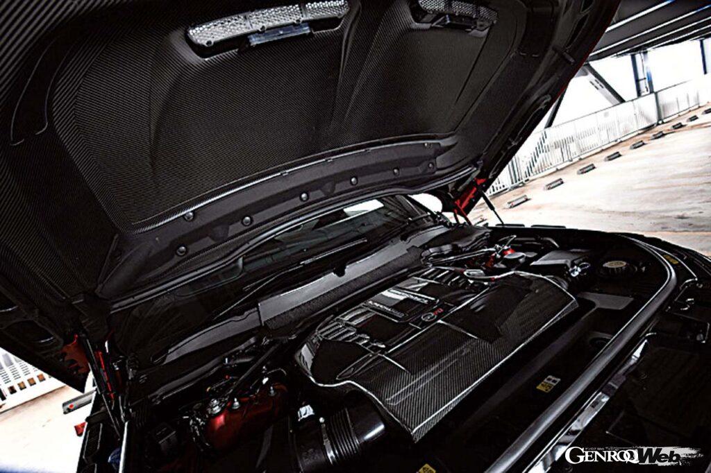 レンジローバースポーツ SVRのエンジン