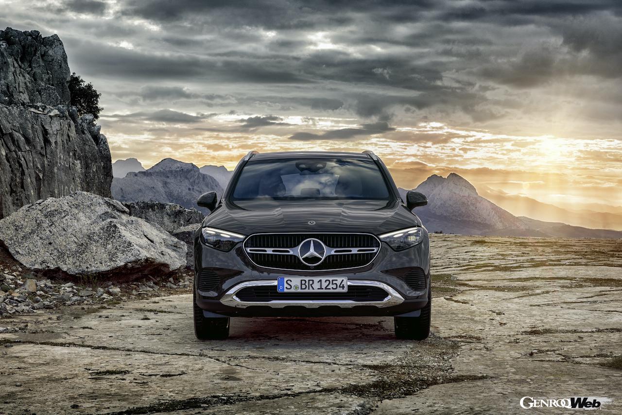 新型メルセデス・ベンツ GLCクラスのフロントセクション