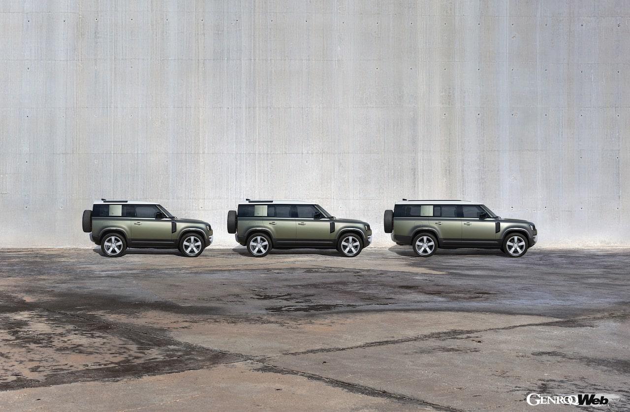 130の追加により、豊富なバリエーションが完成したランドローバー ディフェンダー・シリーズ