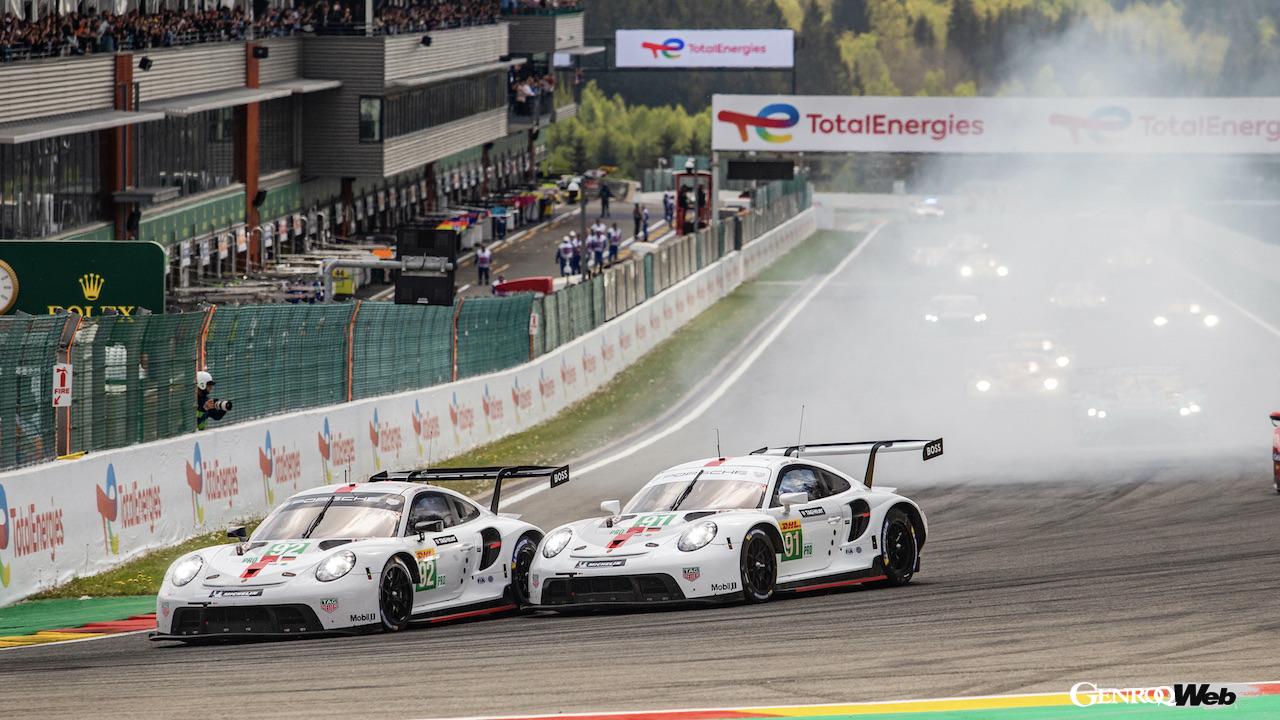 ル マン24時間予選初日 Gte Proクラスで2台のポルシェ 911 Rsrがハイパーポールに進出 動画 Genroq Web ゲンロク ウェブ