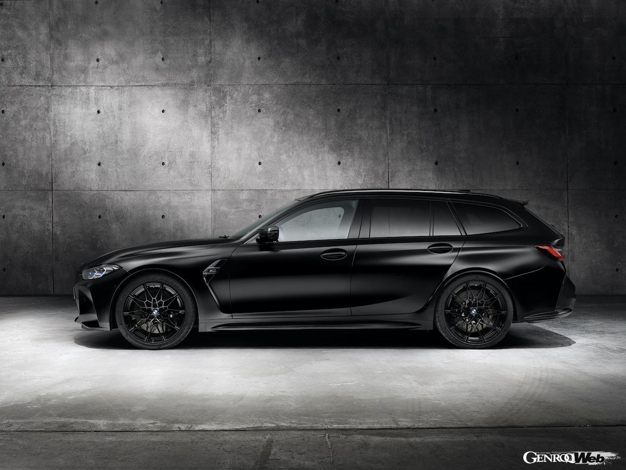 BMW M3 ツーリングのサイドビュー