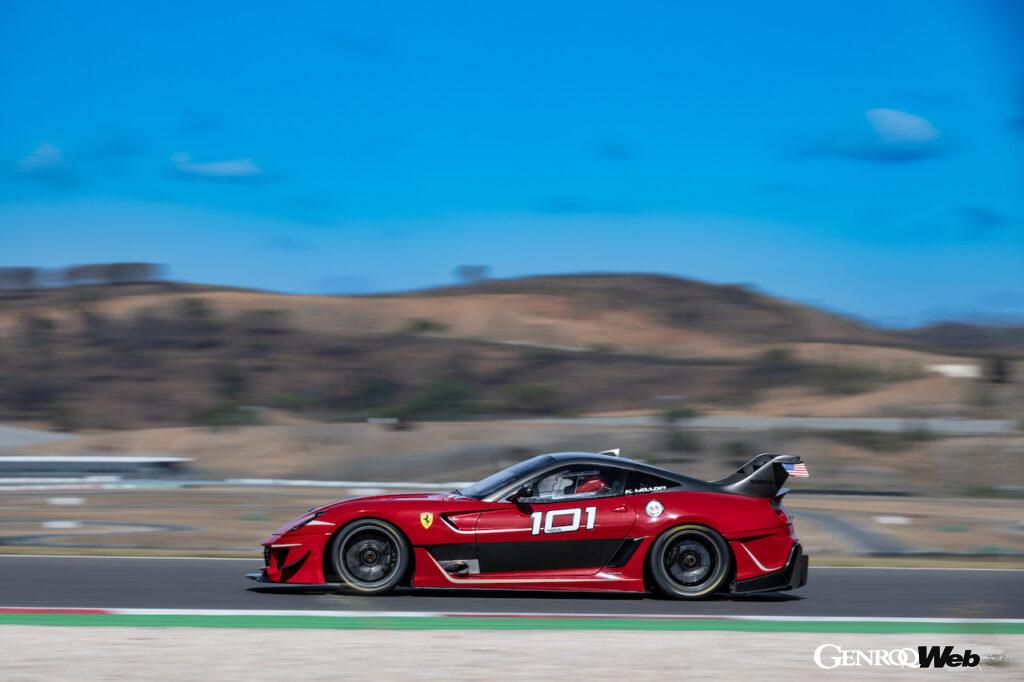 XX プログラム／F1 クリエンティ、ポルティマオに参加したフェラーリ 599 XX エボ。