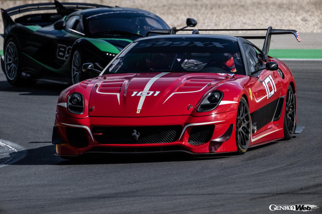 XX プログラム／F1 クリエンティ、ポルティマオに参加したフェラーリ 599 XX エボ