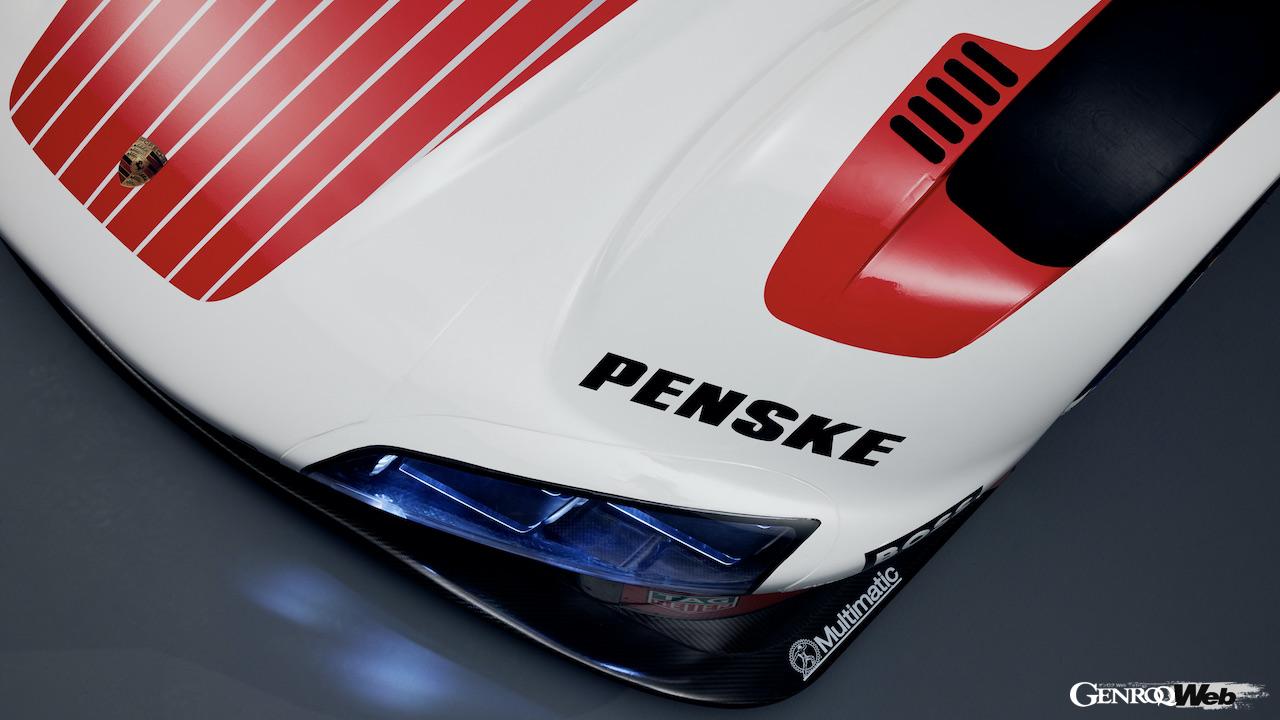 ポルシェ 963のディティール