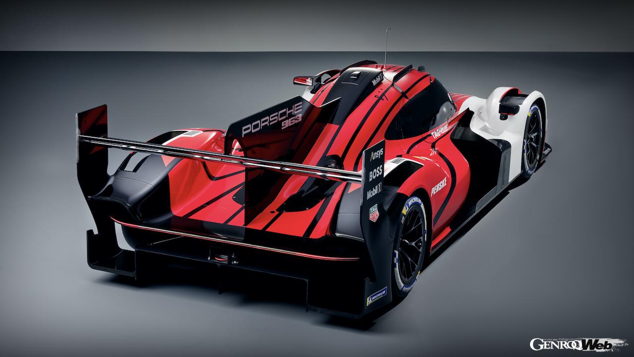 ポルシェ 963のリヤスタイル