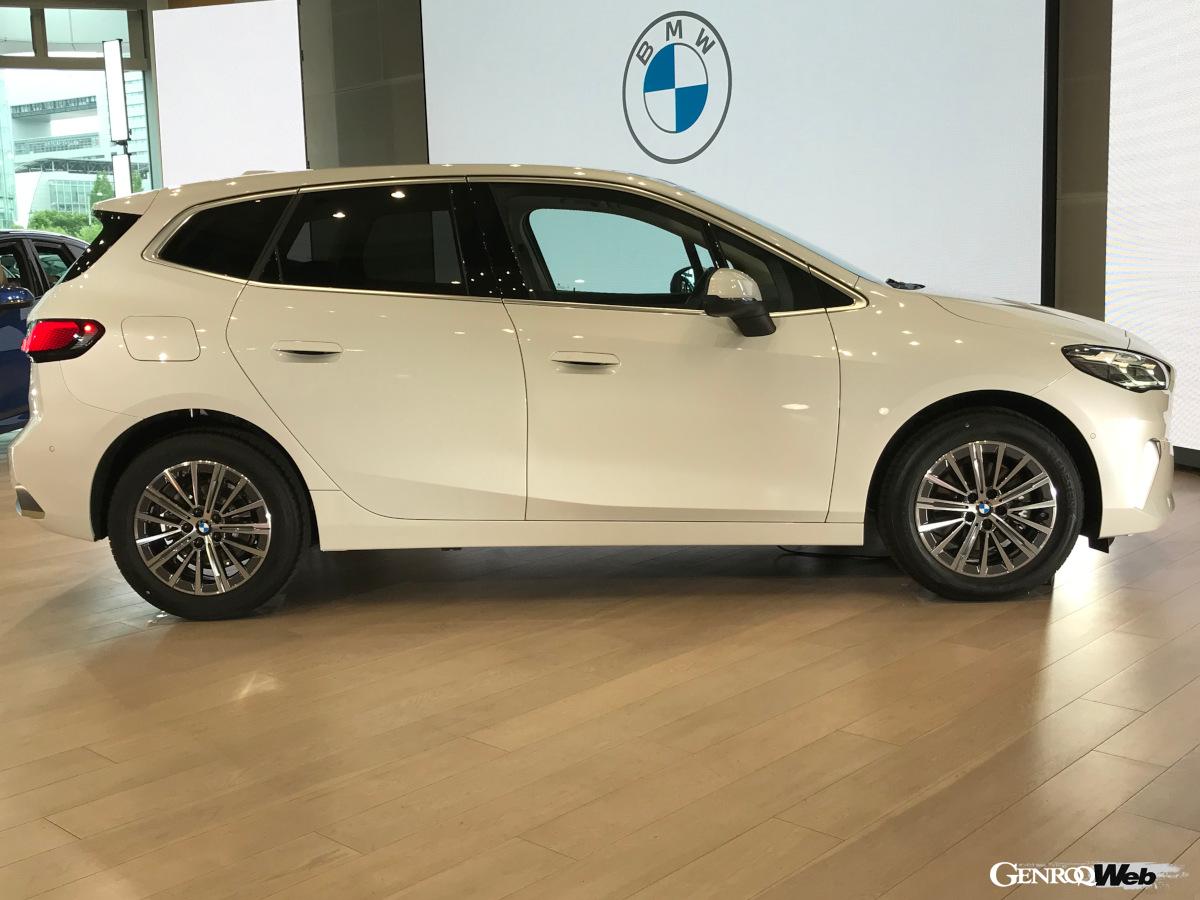 1.5リッター直3ガソリンターボエンジンを搭載する218i アクティブツアラー