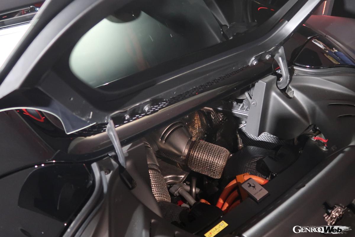 フェラーリ 296 GTSのパワートレイン