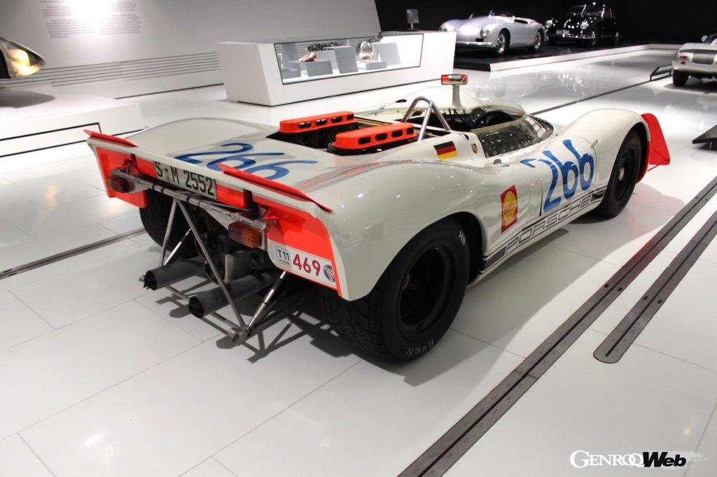 ポルシェ 908/02のリヤビュー