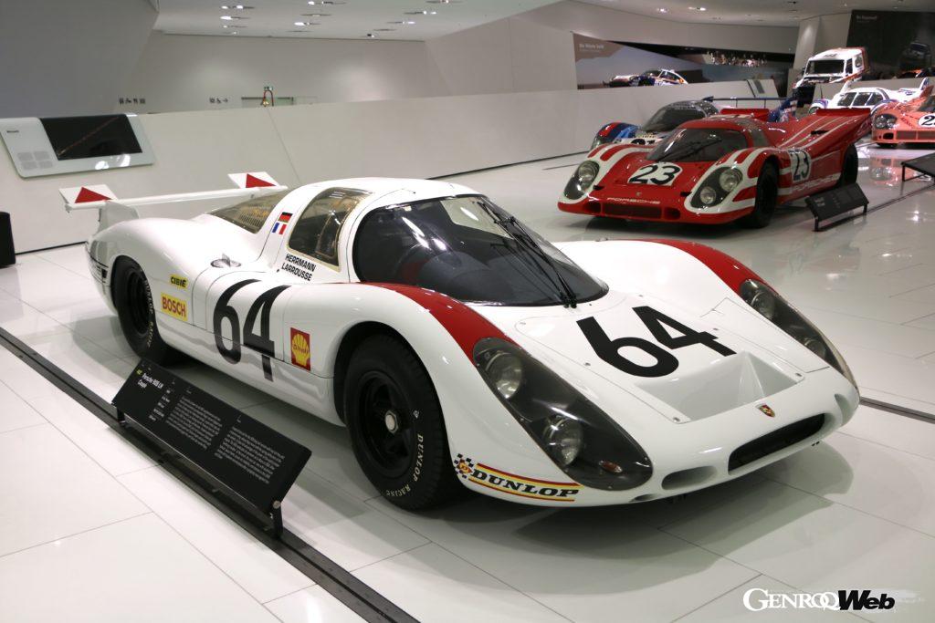 ポルシェ 908LHのフロントビュー