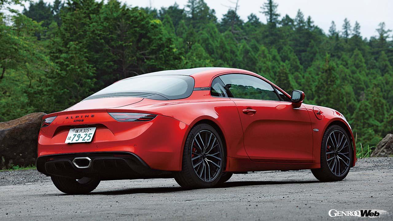 アルピーヌ A110 Sのリヤスタイル