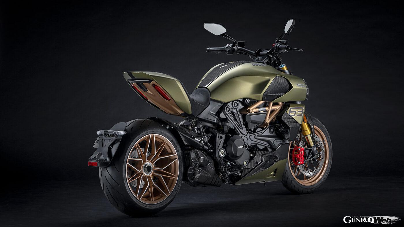 ドゥカティ ディアベル 1260 ランボルギーニのリヤビュー