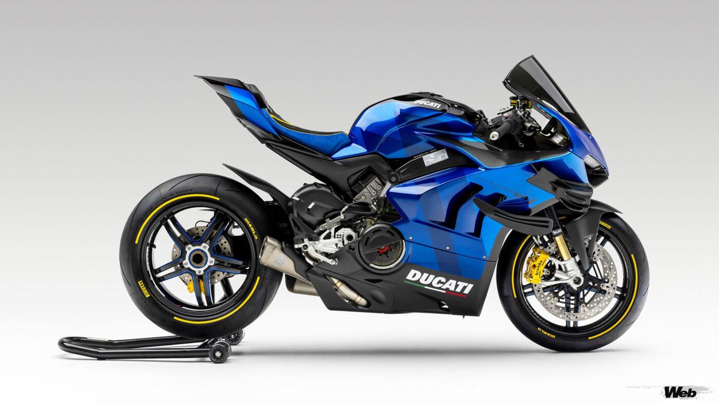 「ドゥカティ ウニカ」プログラムのパイロットプロジェクトとして製作されたマシン。サイドビュー