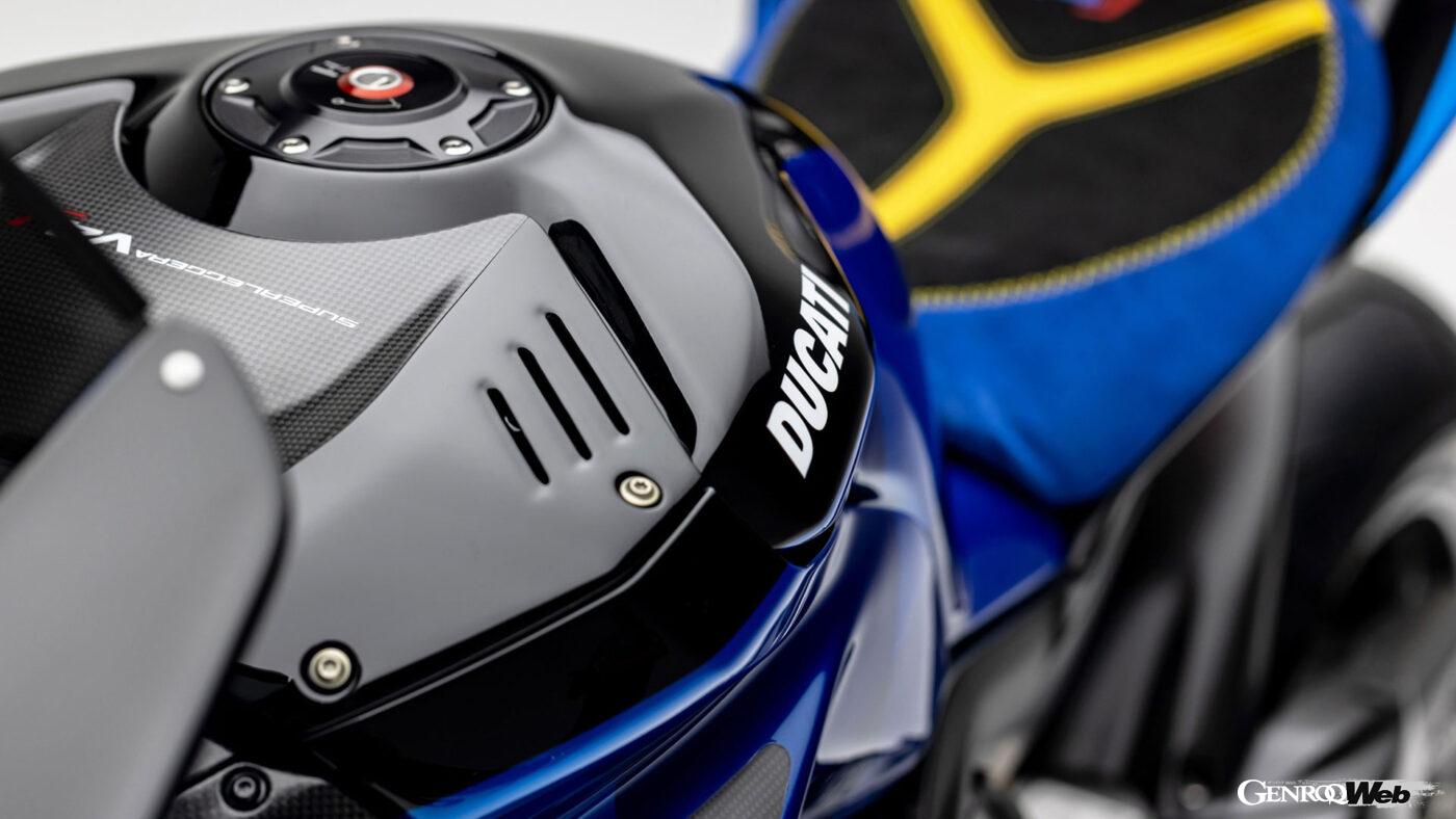 「ドゥカティ ウニカ」プログラムのパイロットプロジェクトとして製作されたマシン。ディテール