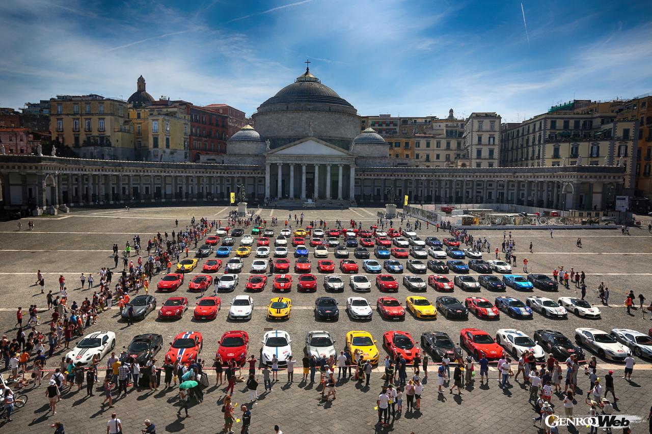 2019年6月に開催されたフェラーリ・カヴァルケードのワンシーン