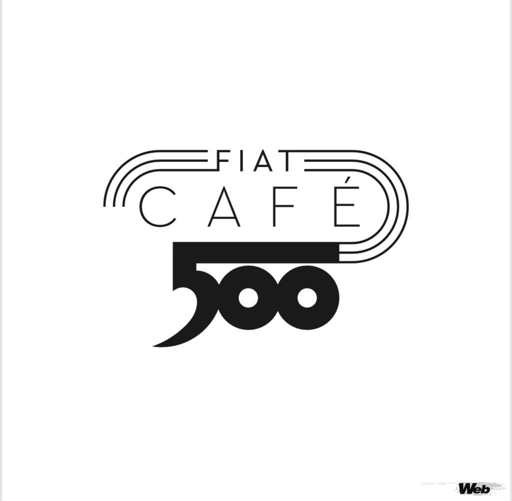 フィアット 500 カフェのロゴ