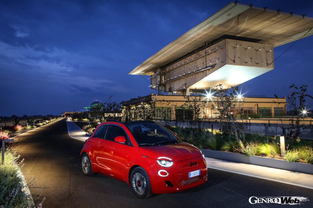 フィアットの旧リンゴット工場の屋上テストコースをリノベーションした「La Pista 500」と新型500