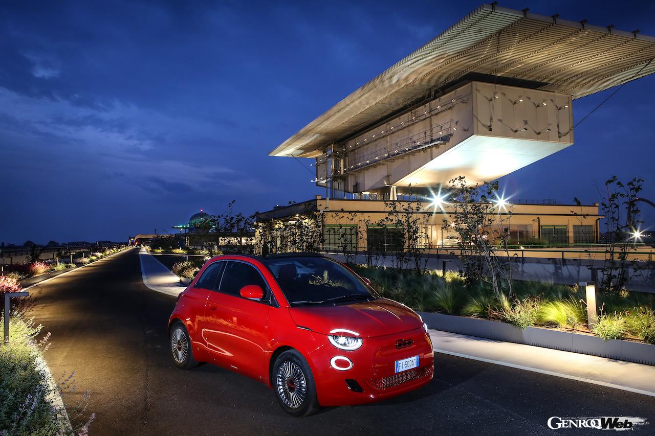 フィアットの旧リンゴット工場の屋上テストコースをリノベーションした「La Pista 500」と新型500