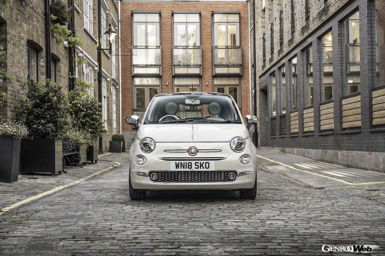 先代フィアット 500のフロント