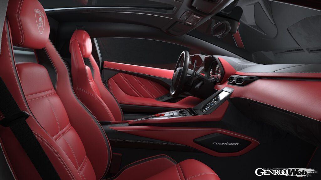 ランボルギーニ カウンタック LPI 800-4のコクピット