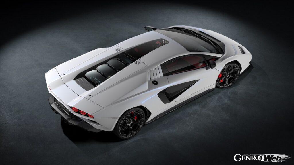 ランボルギーニ カウンタック LPI 800-4のリヤビュー