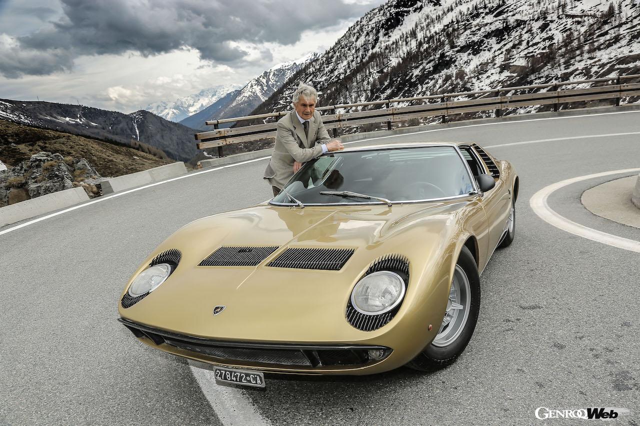 マルチェロ・ガンディーニとランボルギーニ ミウラ