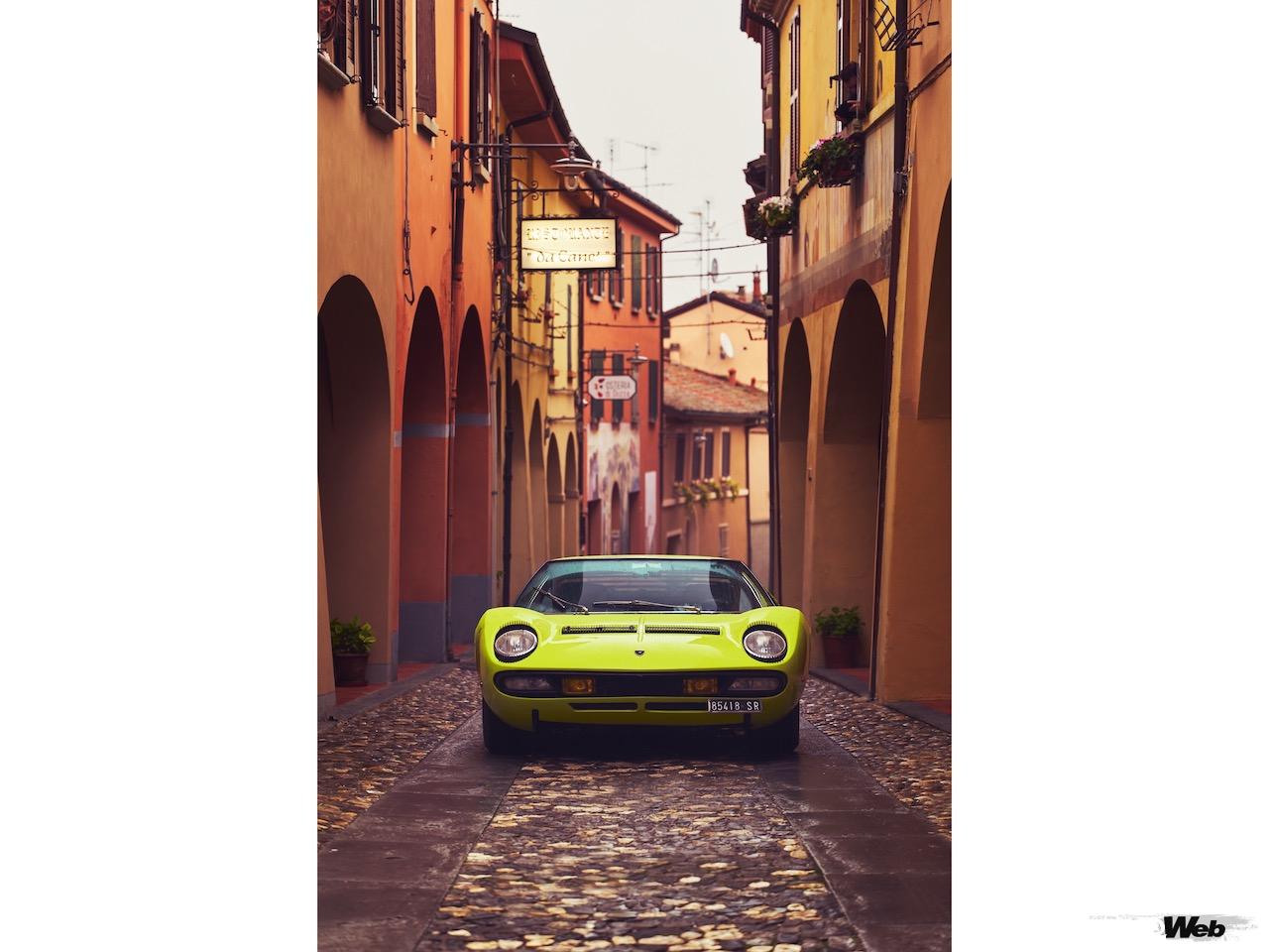 ランボルギーニ ミウラのフロント