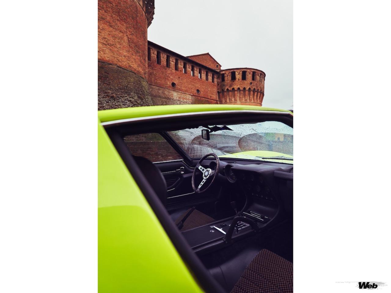 ランボルギーニ ミウラのキャビン