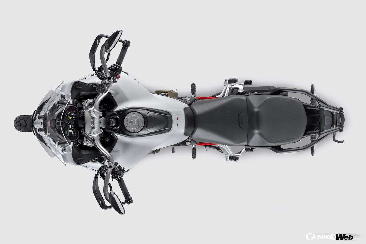 ドゥカティ ムルティストラーダ V4 Sのトップビュー