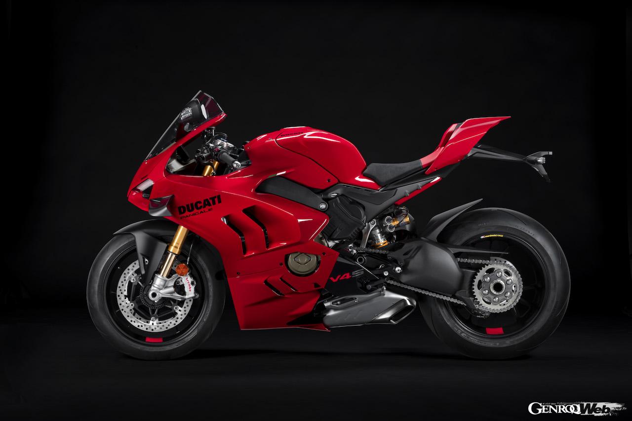 ドゥカティ パニガーレ V4 Sのサイドビュー