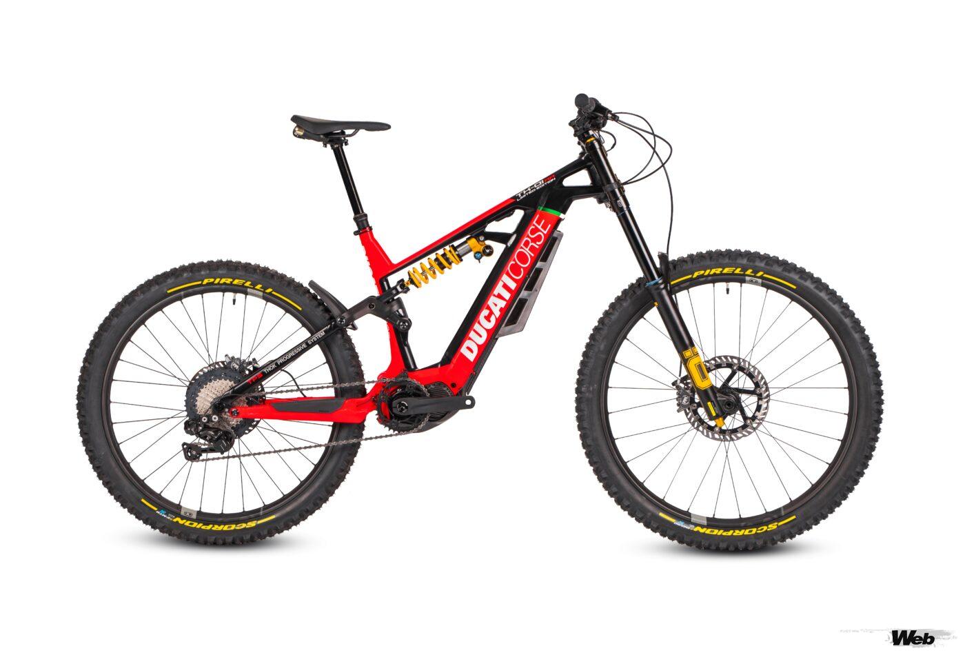 ドゥカティの電動アシスト自転車、TK01-RR