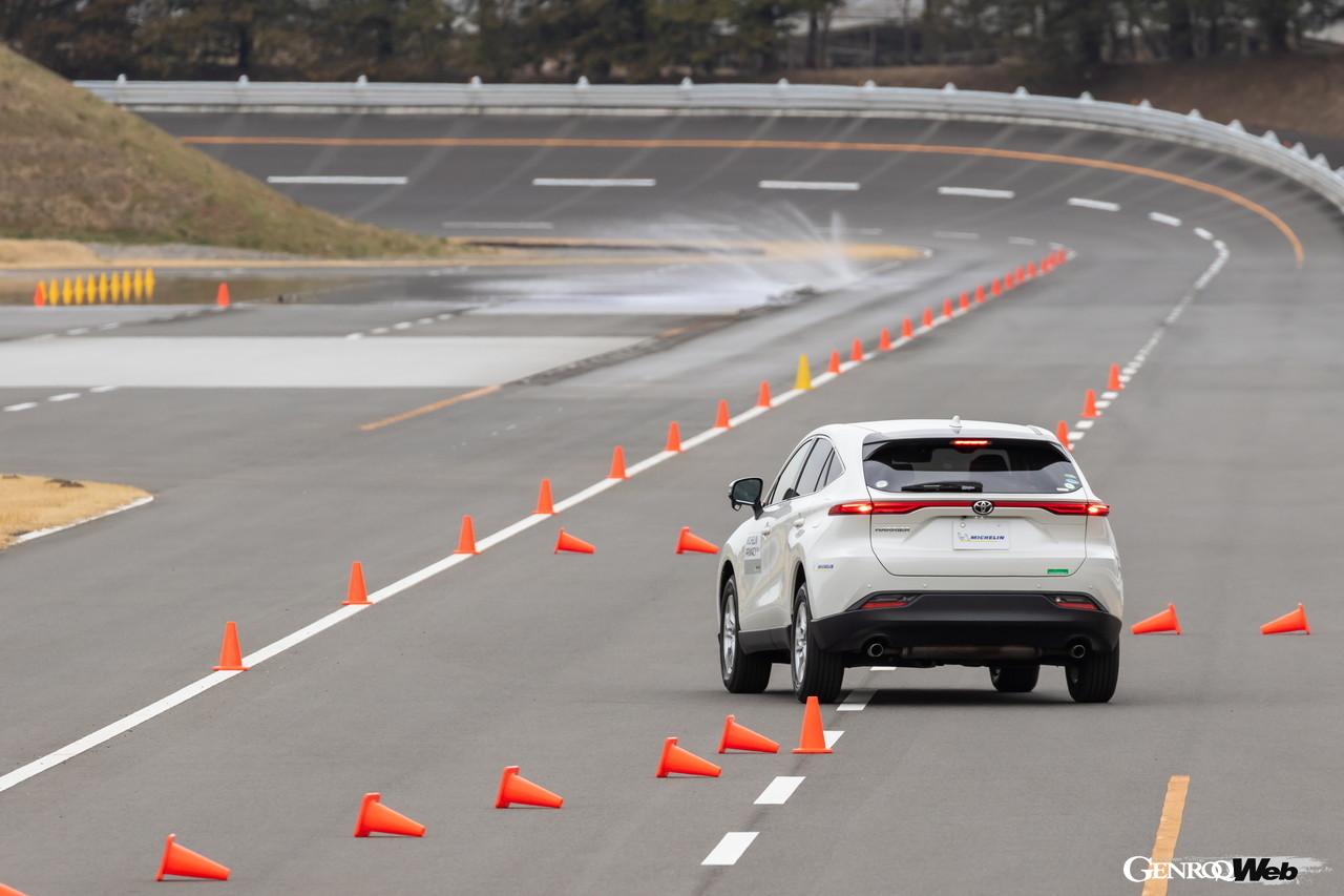 ミシュラン プライマシーSUV＋のテスト走行