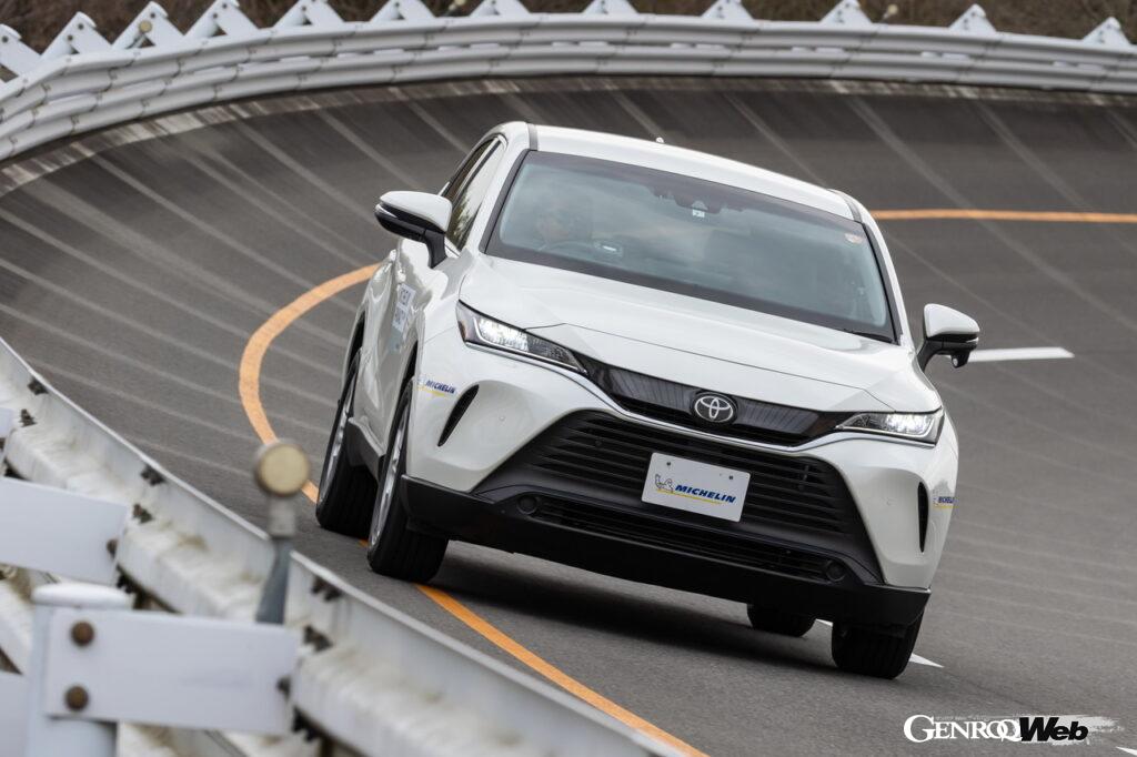 ミシュラン プライマシーSUV+のテスト走行