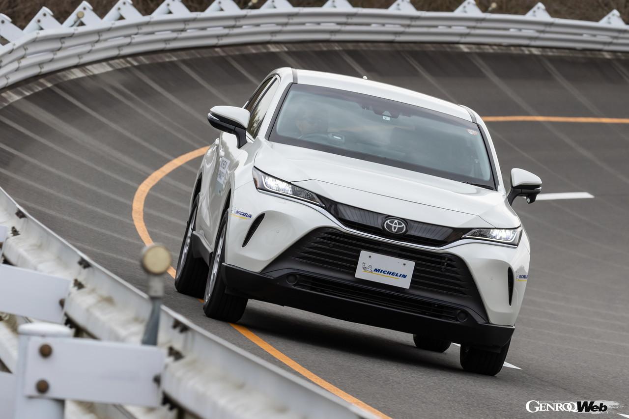 ミシュラン プライマシーSUV＋のテスト走行