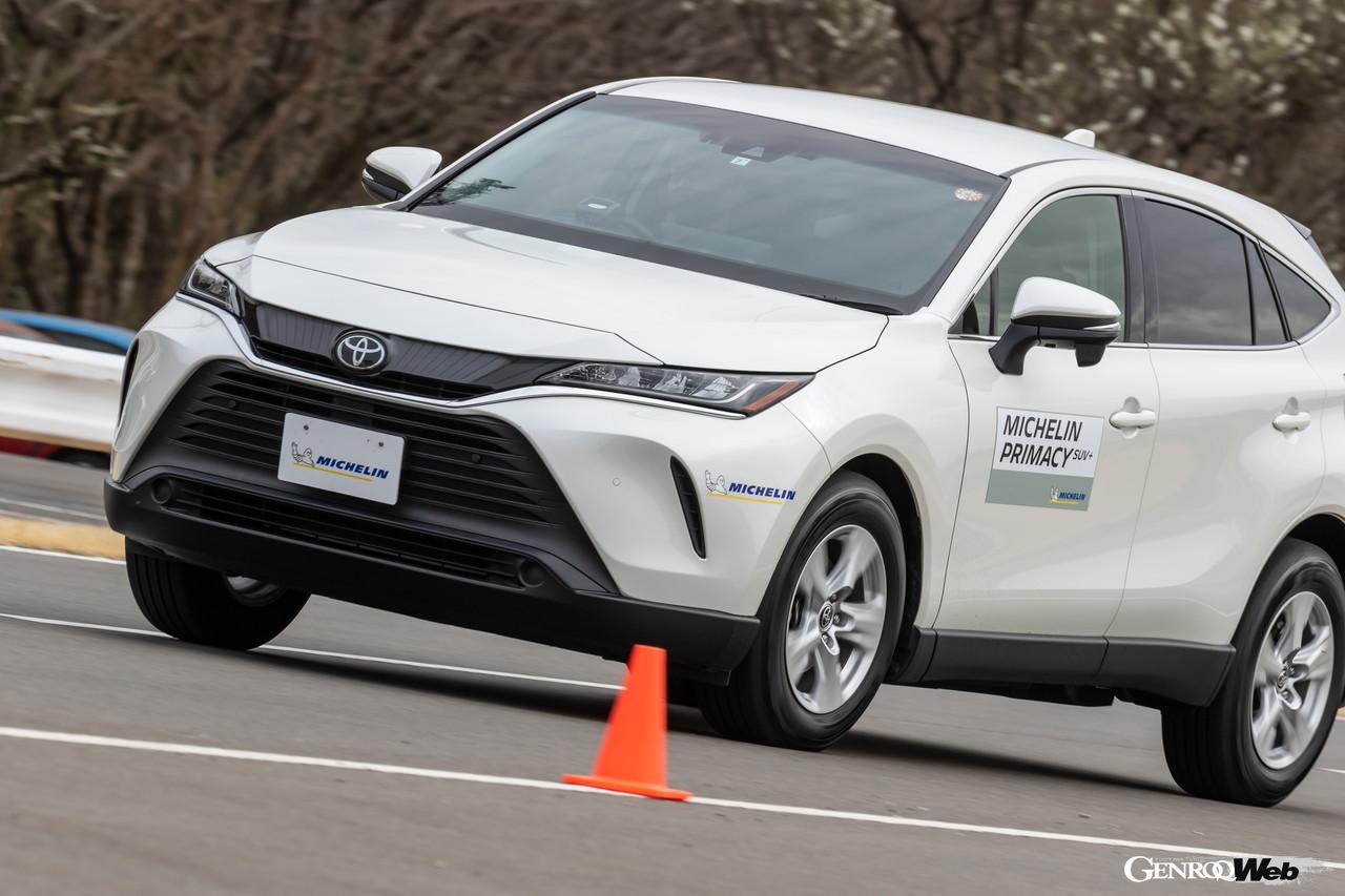 ミシュラン プライマシーSUV＋のテスト走行